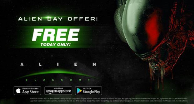 Celebra el día de Alien con Alien: Blackout gratis en iOS y Android