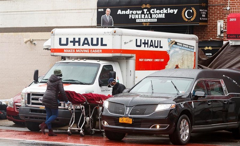 “Abominable”, dice el alcalde de Nueva York de los cadáveres hallados en camiones