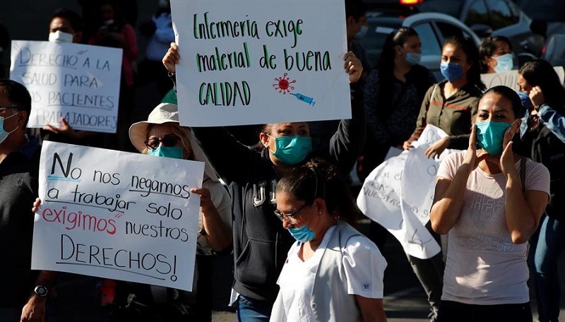 La crítica situación de médicos en Latinoamérica se agudiza con la pandemia