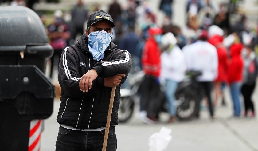 Saqueos y protestas en ciudad bolívar, Bogotá