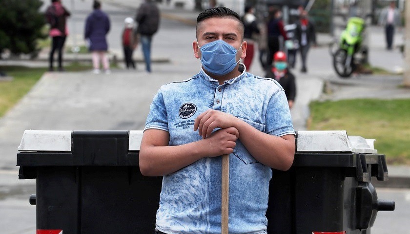 Las imágenes de protestas y saqueos en Ciudad Bolívar, Colombia