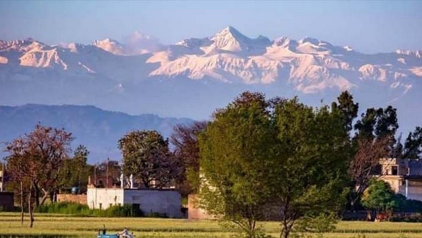Se logró ver el Himalaya por primera desde la Segunda Guerra Mundial