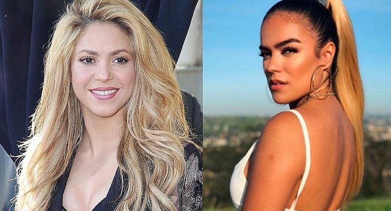 Shakira y Karol G, juntas en la final de “The Voice” en Estados Unidos