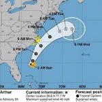 Tormenta -tropical - Arthur