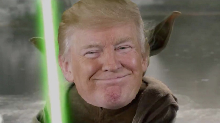 Trump como yoda