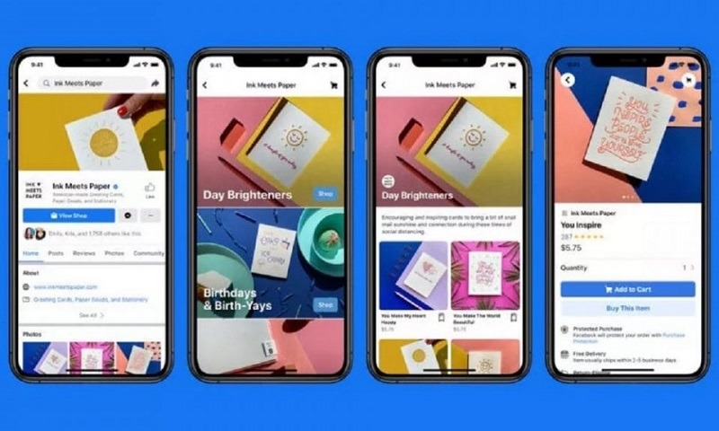 Facebook lanza Shops, su apuesta por el comercio digital ante el COVID19