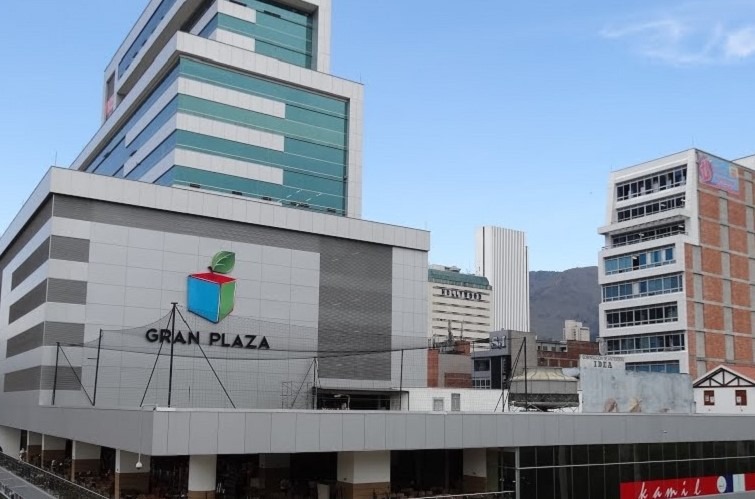 Centro comercial Gran Plaza en Medellín