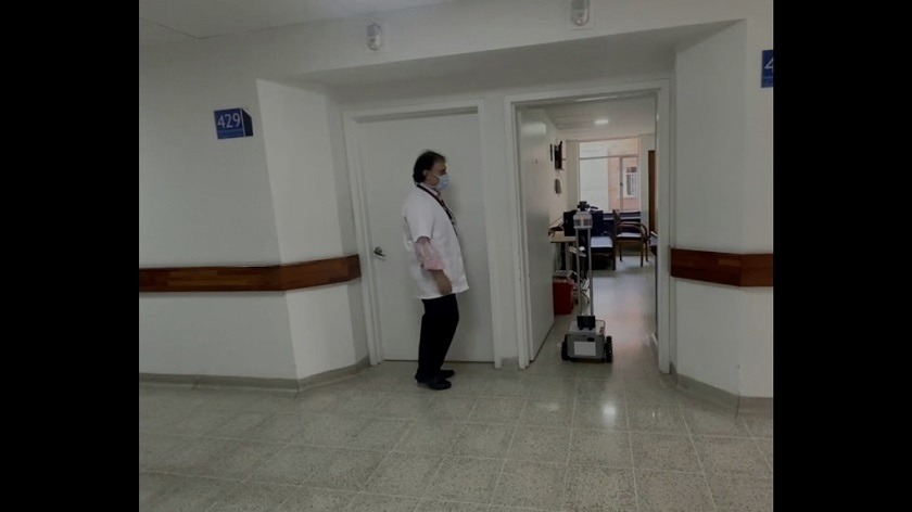 En Colombia tienen un robot asistente para atención del COVID-19