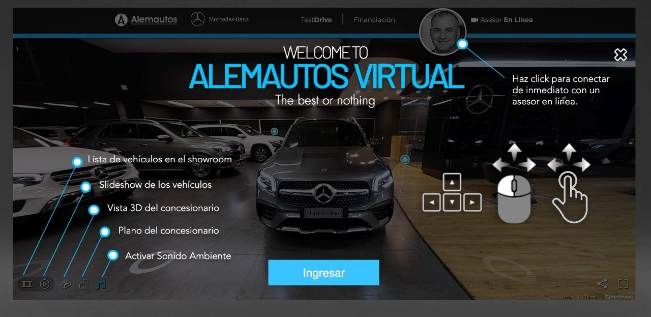 Alemautos Mercedes-Benz lanza su concesionario 100% virtual en Colombia
