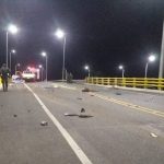 Brutales imágenes de un fatal accidente tras chocarse en Planeta Rica