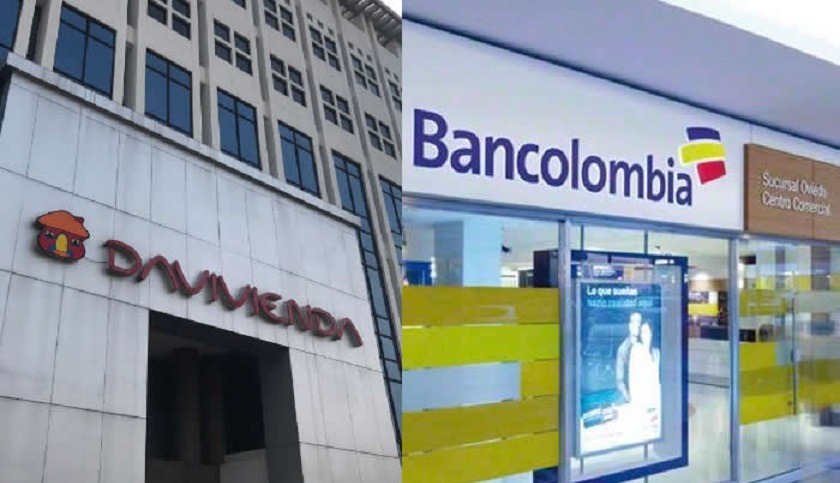 5 principales bancos de Colombia