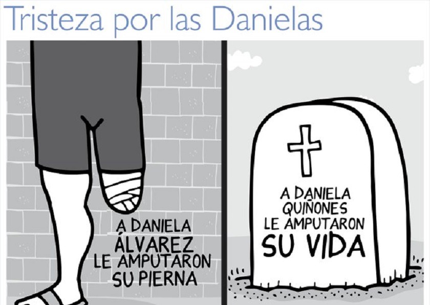 Una caricatura de Matador sobre Daniella Álvarez no está cayendo bien en Colombia