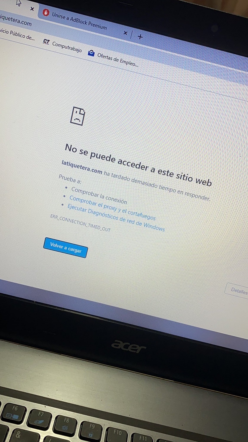 Así muestran  los usuarios que no está cargando el concierto virtual