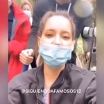 Primera salida de la habitación de hospital para Daniella Álvarez