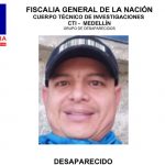 Hombre de 42 que desapareció en Medellín