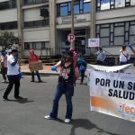 Fecode plantones en Colombia