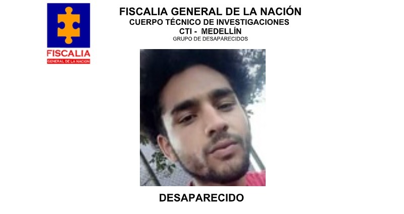 ¡Desaparecido en el barrio Niquía de Bello!