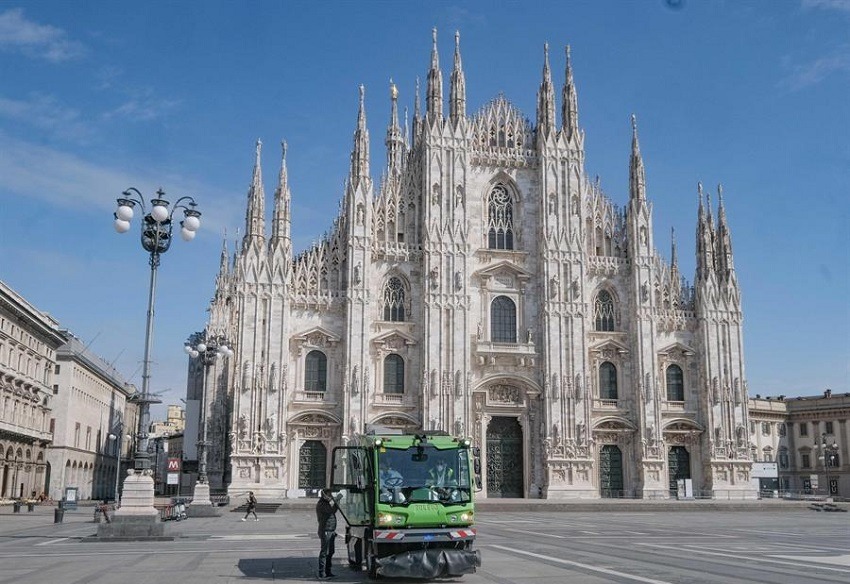 En Milán y Turín y se dieron cuenta que el coronavirus llegó desde diciembre