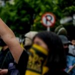 Karen, la menor de edad que llevaron a marchar y a la que se refirió Claudia López