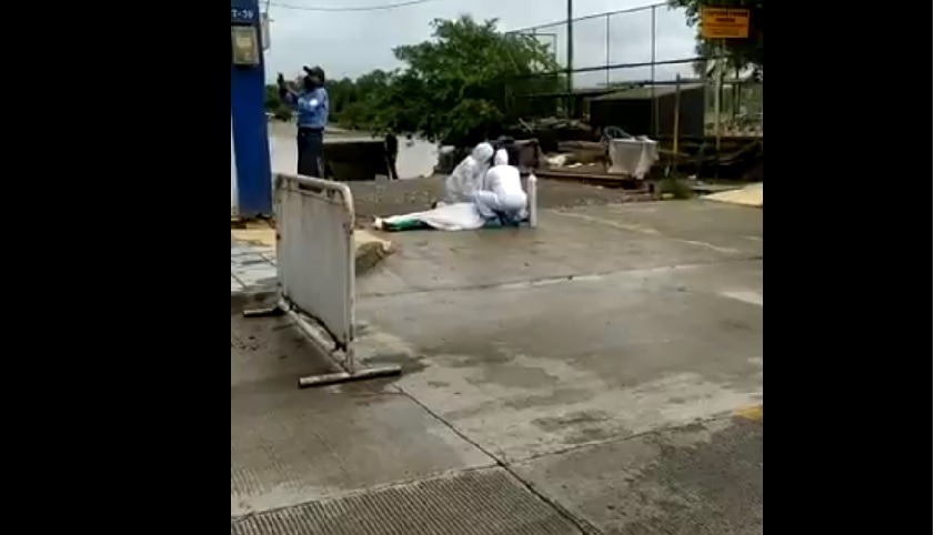 Sospechoso de coronavirus, fue atendido en precarias condiciones y murió en una calle de Colombia