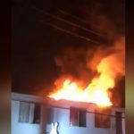 Tras una discusión con su pareja, un hombre quemó la casa donde viven en Colombia