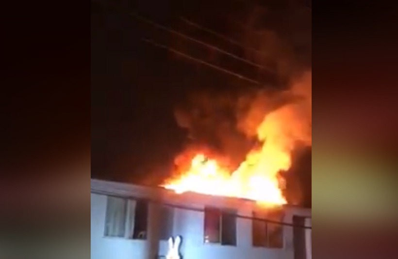 Tras una discusión con su pareja, un hombre quemó la casa donde viven en Colombia