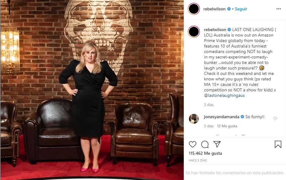 Rebel Wilson confiesa "me ofrecían dinero extra para que no bajara de peso"