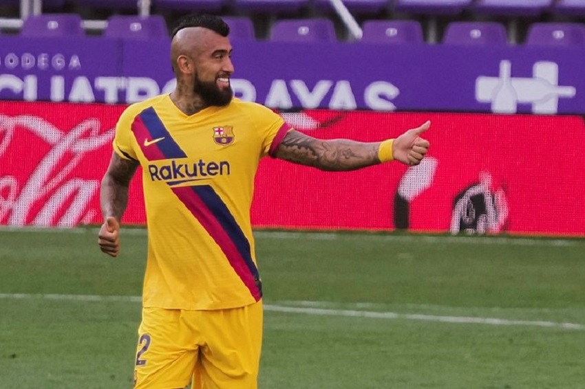 La temporada más goleadora de Arturo Vidal