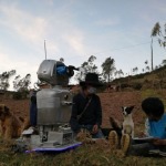 Kipi, la robot ecologista que recorre los Andes de Perú para dar clases
