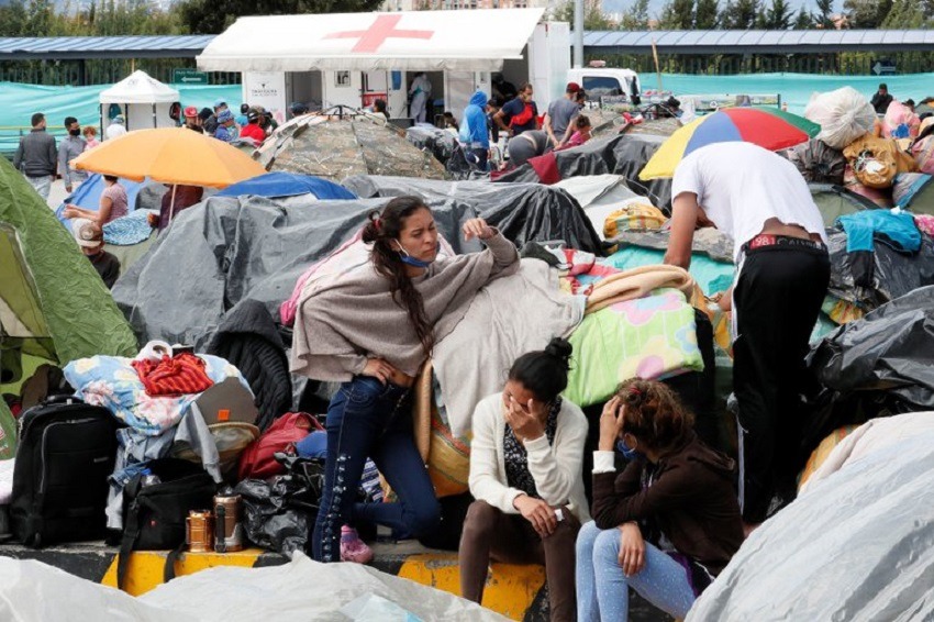 Más de 90.000 venezolanos han abandonado Colombia durante la crisis de COVID-19