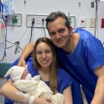 Nació Rosario, hija de Alfredo Ramos y nieta de Luis Alfredo Ramos