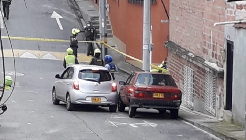 Asesinato al interior de un automóvil en el barrio Fátima de Copacabana