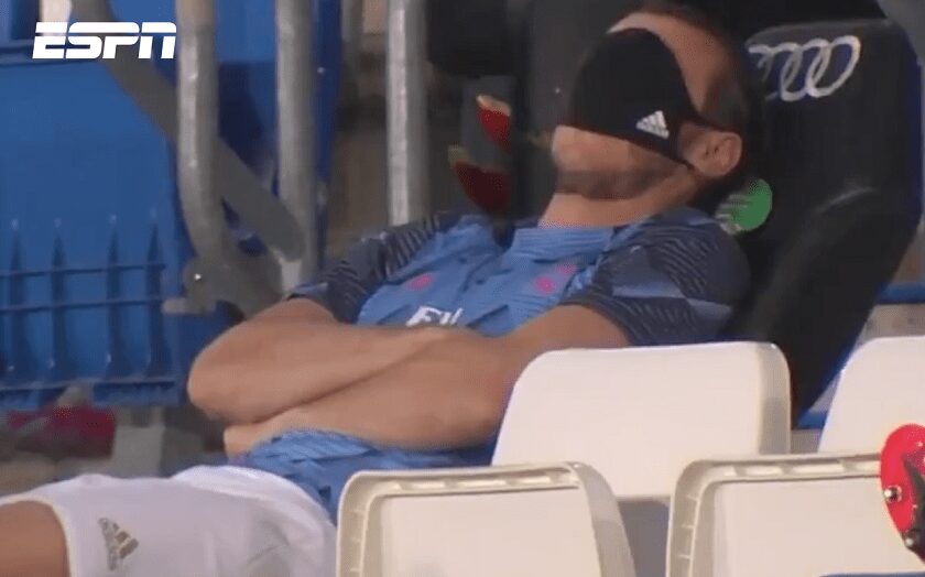 La siesta de Bale en el Real Madrid vs Alavés