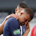 Patada a Kylian Mbappé en Copa de Francia