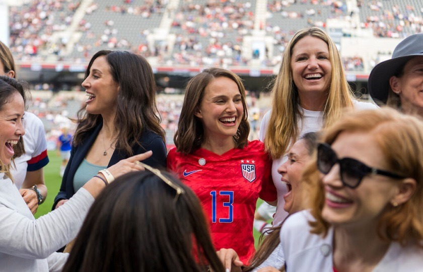 Natalie Portman y otras famosas fundan un equipo de fútbol femenino