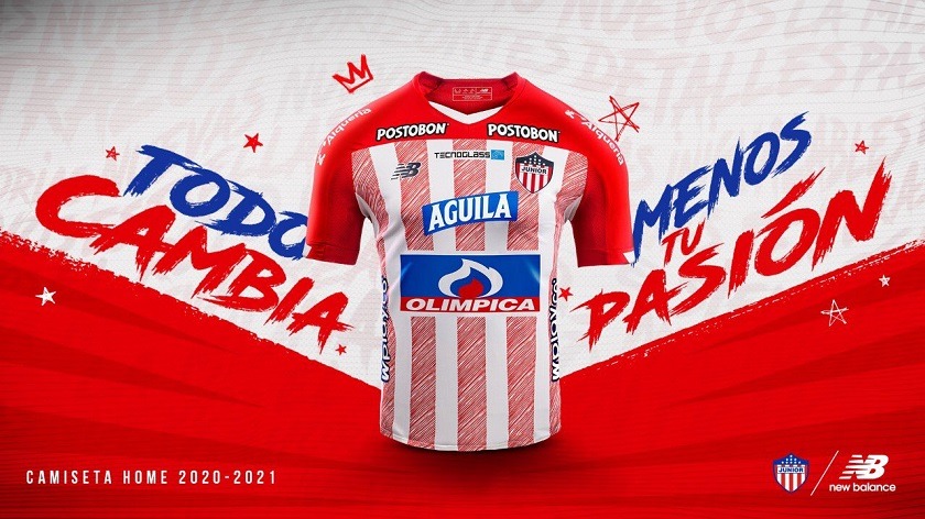 La nueva camiseta New Balance de Junior es bastante difente a lo tradicional