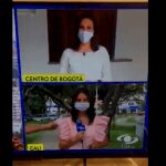 El momento incómodo a Sindy Rodríguez, reportera de Caracol Noticias