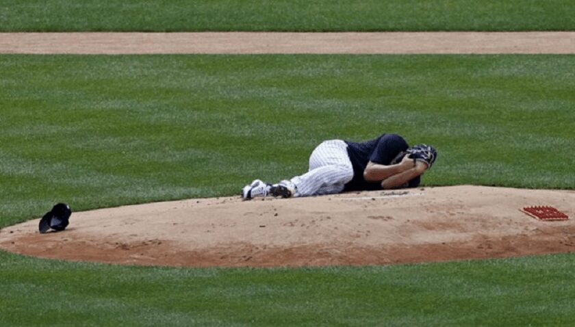 Masahiro Tanaka, 'noqueado' en un entrenamiento de los Yankees