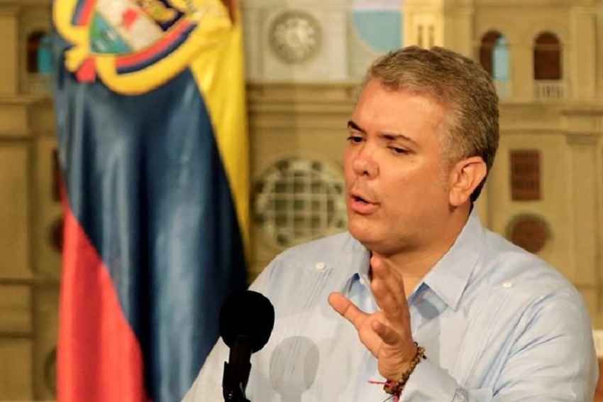 Duque descarta cualquier posibilidad de reunirse con Maduro