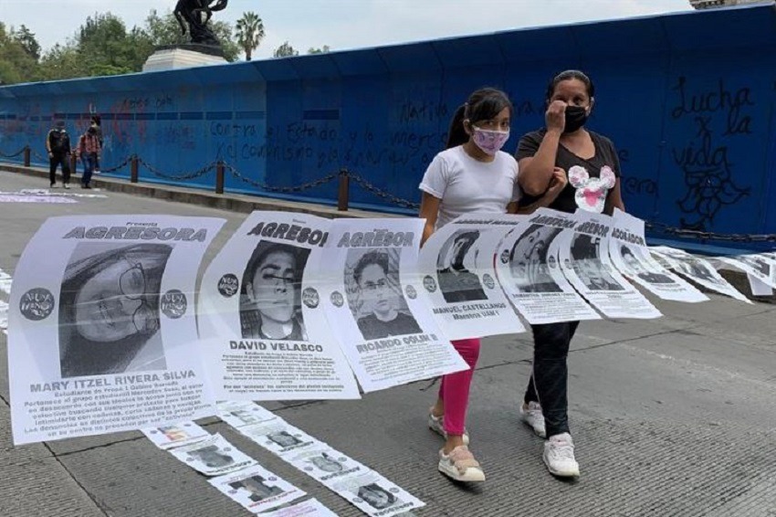 Las mexicanas retoman las calles para denunciar la violencia machista