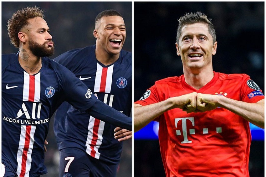 Neymar y Mbappé - Bayer
