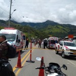 Cierre Total de la vía entre Medellín y Santa Fe de Antioquia