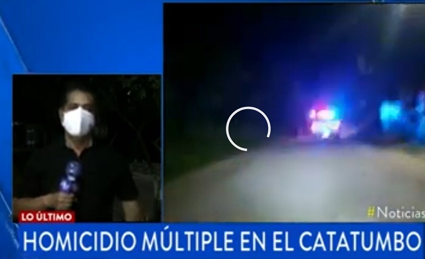 Noticias Caracol usa el término 'homicidio múltiple'
