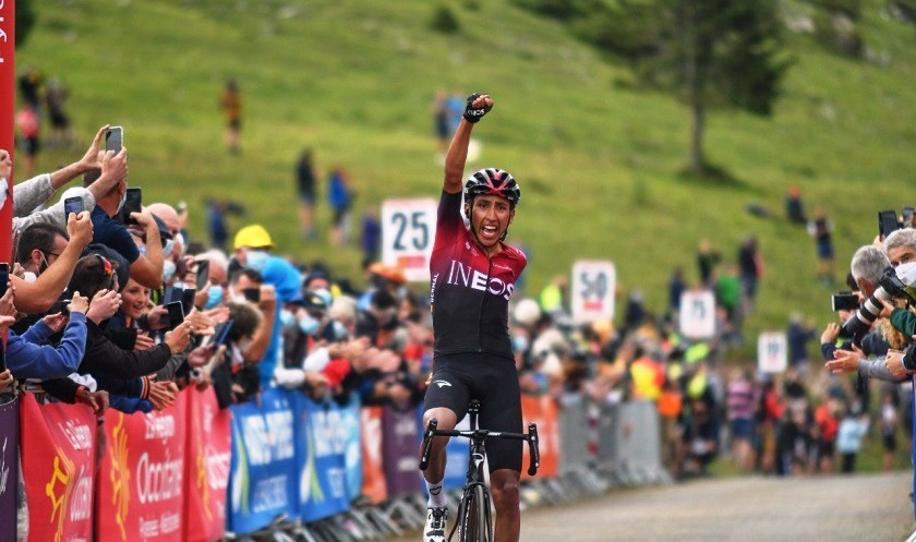 Egan Bernal gana la etapa 3 de la Ruta de Occitania 2020