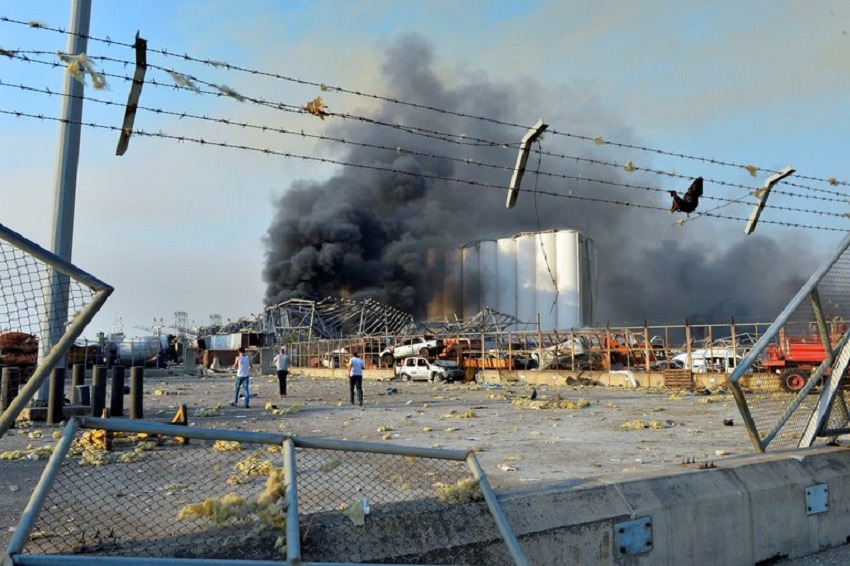 explosión en Beirut