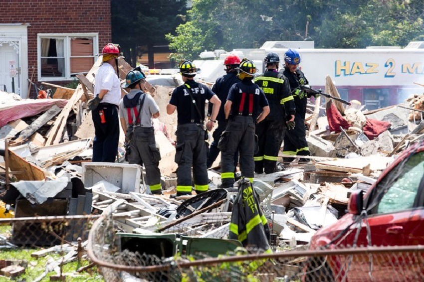 explosión en Baltimore