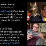 Fabián Sanabria, el profesor que quería consentir a estudiantes como "gatos"