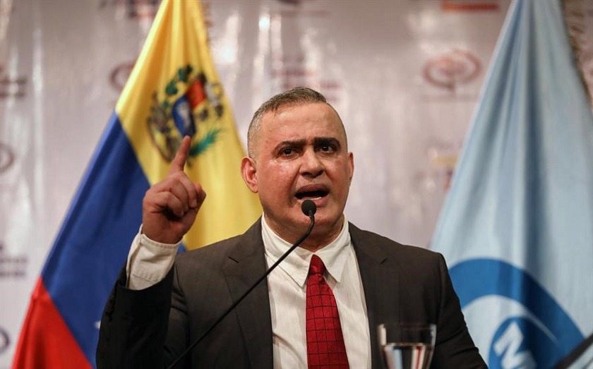 Fiscal general de Venezuela acusa a Colombia y EEUU de armar plan para atacarlos
