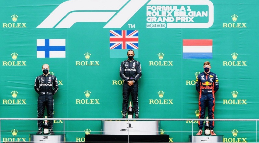 Hamilton gana en el GP de Bélgica: está a dos triunfos del récord de Schumacher