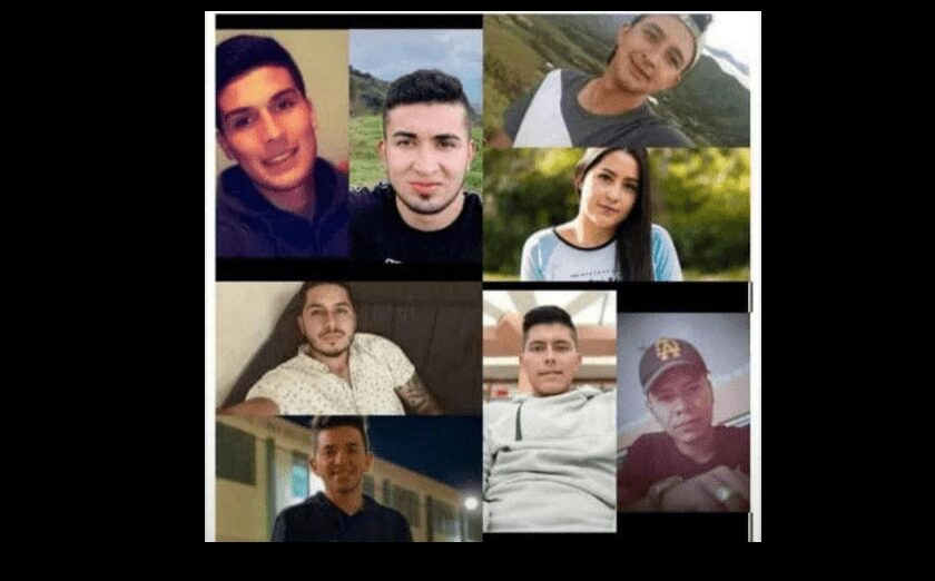 Estos son los jóvenes que mataron en una casa campestre en Samaniego